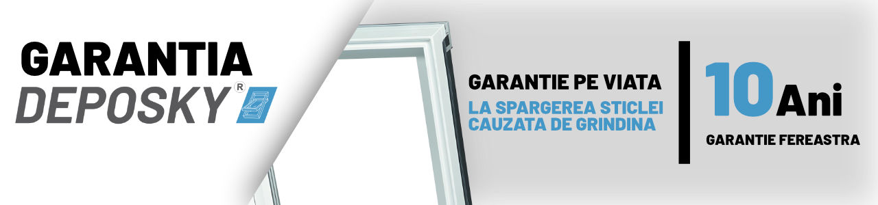 Fereastra mansarda DEPOSKY TRIO GLASS - Garantie 10 ani fereastra mansarda
